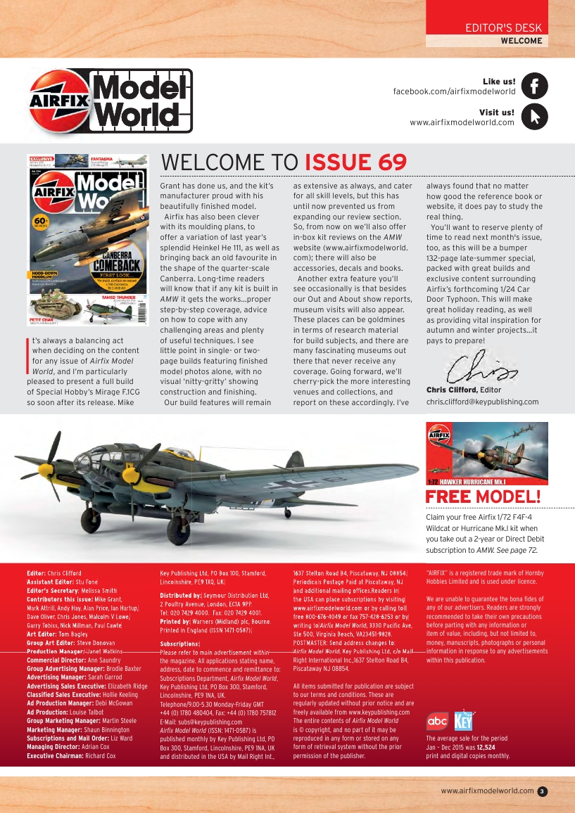 Airfix Model World 69 2016-8